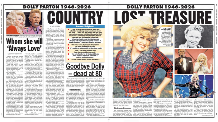2026 Dolly Parton Tribute Edition