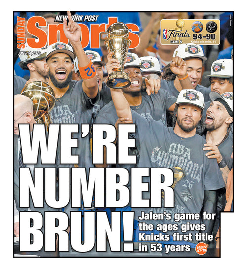2026 Knicks Championship Final Edition