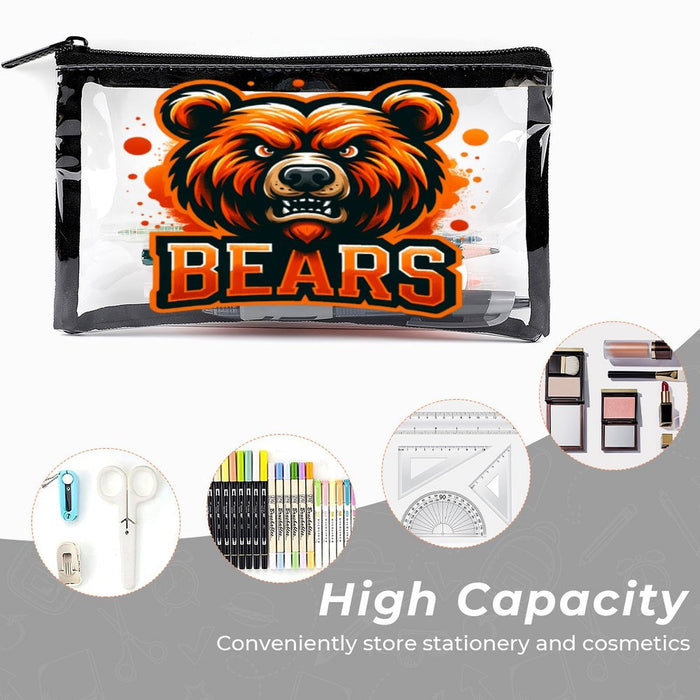 3-Piece Clear Backpack Set