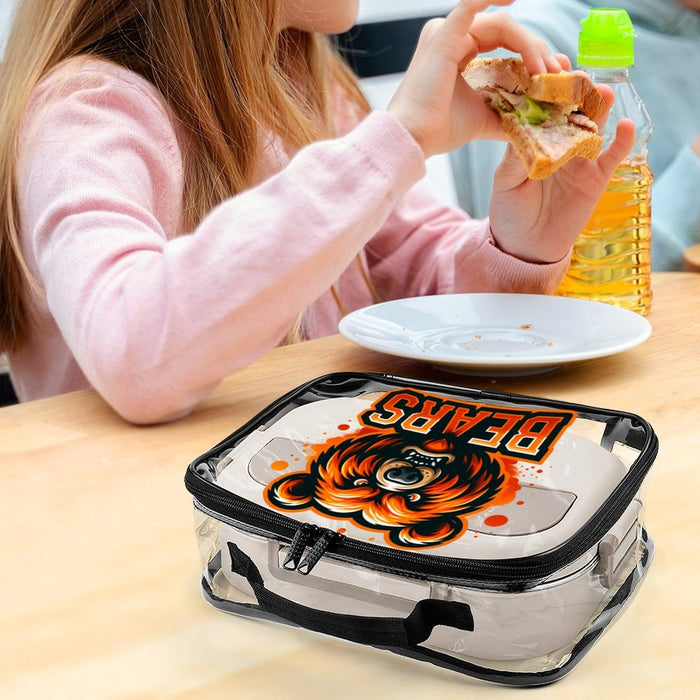 3-Piece Clear Backpack Set