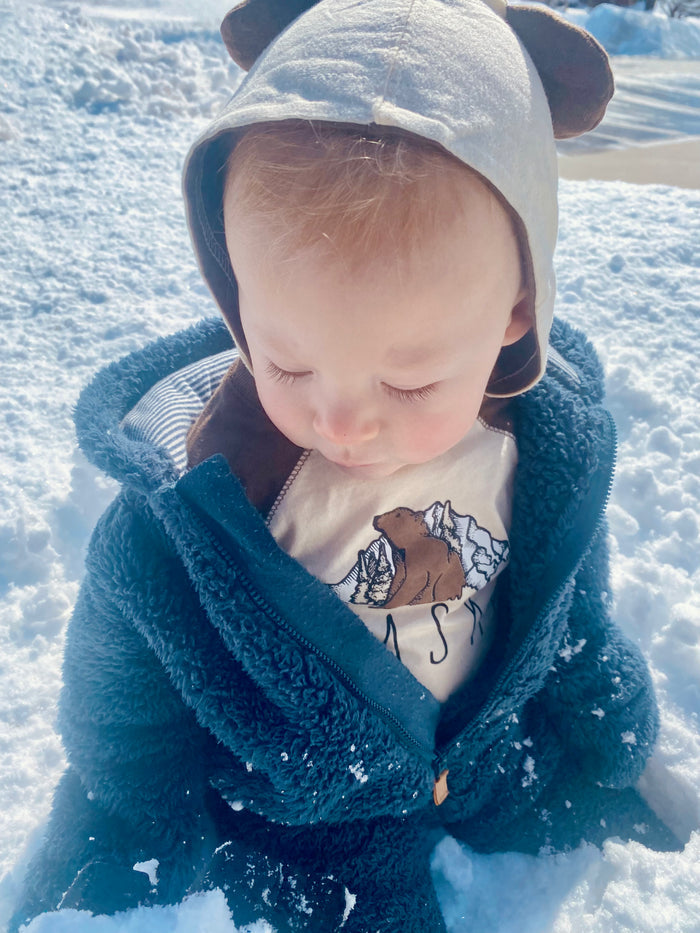 Mountain Bear Onesie - 2 color
