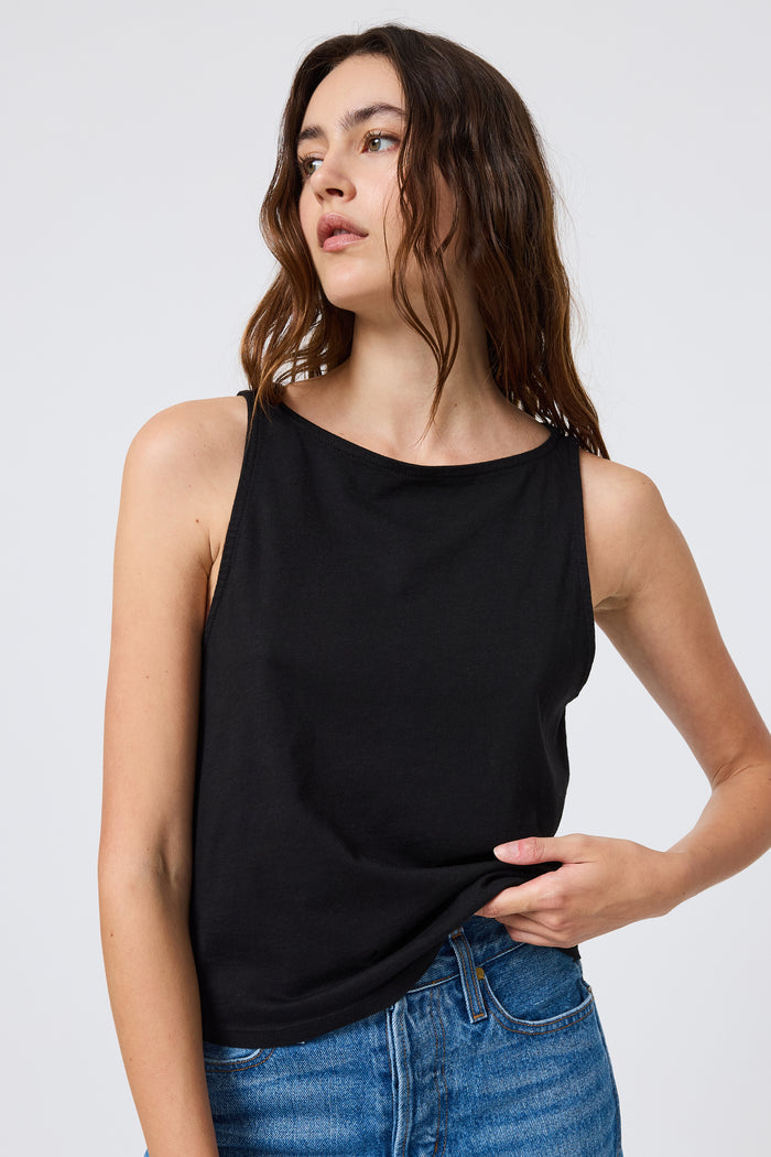 Ace Tank in Black