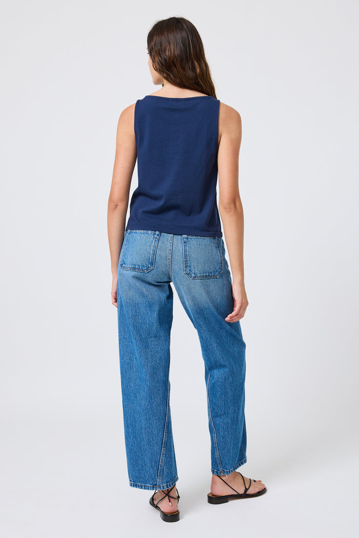 Ace Tank in Navy