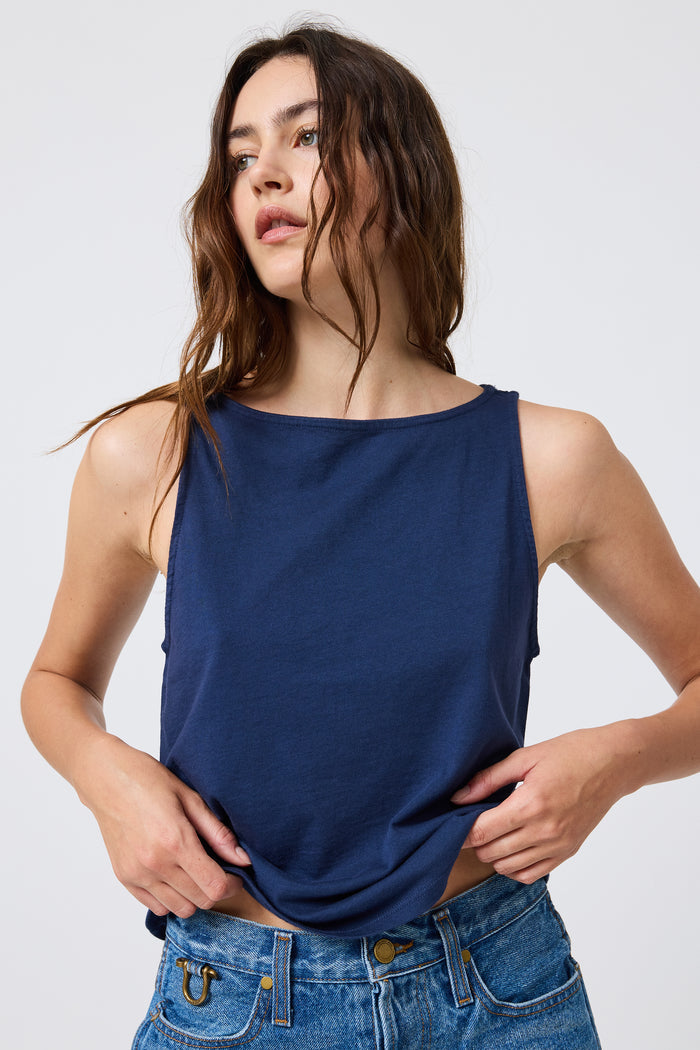 Ace Tank in Navy