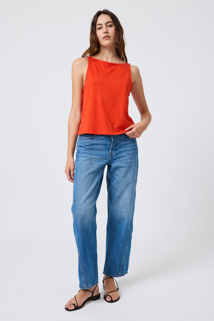 Ace Tank in Poppy