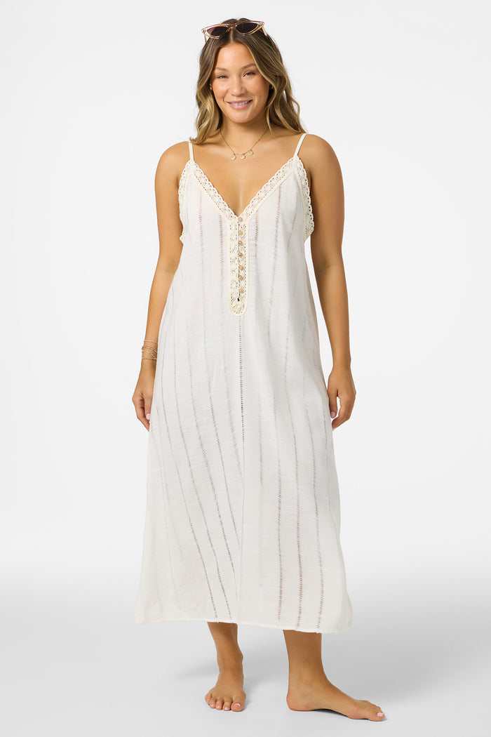 Addison Midi Cover-Up Dress - Vanilla | O'Neill