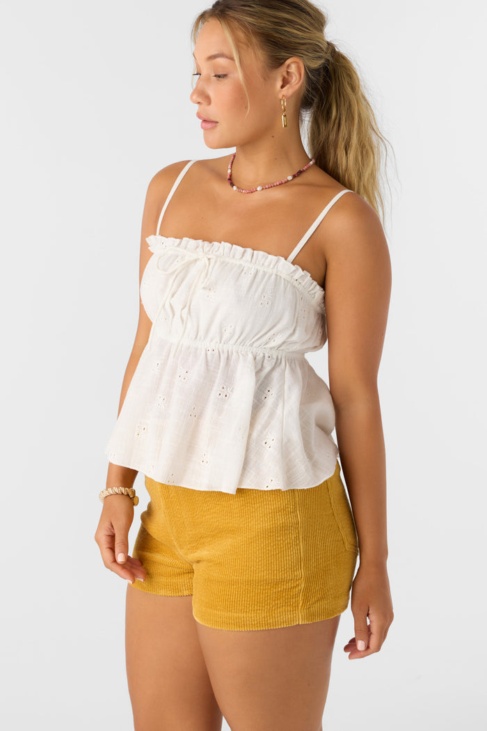 Alexia Sleeveless Top - White | O'Neill