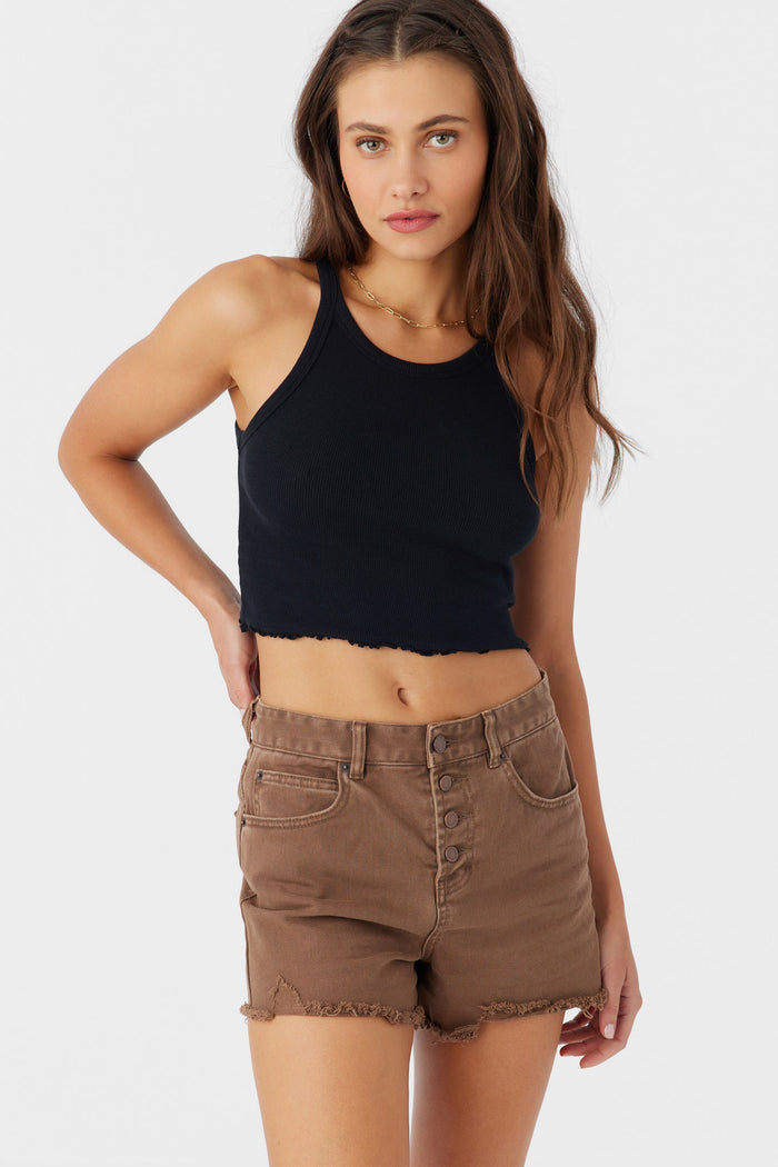 Alyx Rib Knit Tank Top - Black | O'Neill