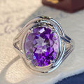 Amethyst Fashion Ring for Women - House of Beauty
