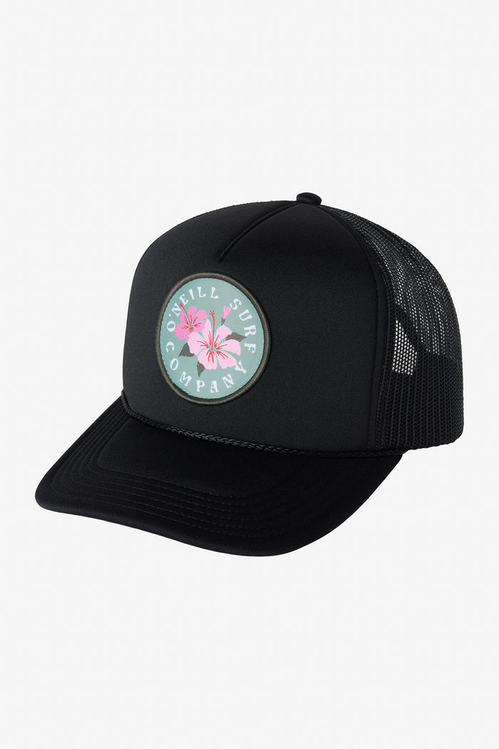 Arlie Patch Trucker Hat - Black | O'Neill