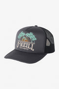 Arlie Trucker Hat - Washed Black | O'Neill