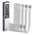 AsiaHorse Transparent Series PSU Uzatma Kablosu
