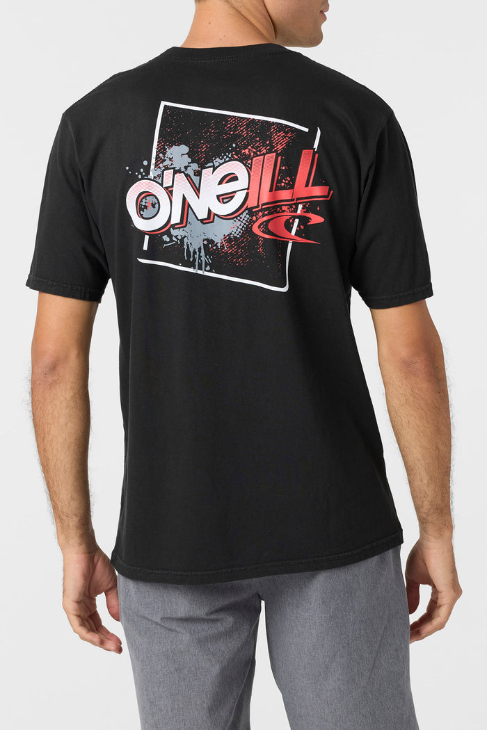 Askew Relaxed Fit Tee - Black | O'Neill