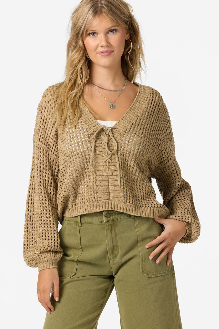 Aydin Long Sleeve Sweater - Warm Sand | O'Neill