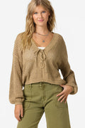 Aydin Long Sleeve Sweater - Warm Sand | O'Neill
