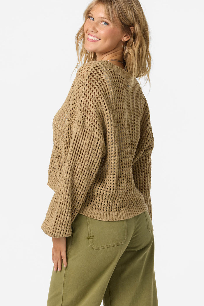 Aydin Long Sleeve Sweater - Warm Sand | O'Neill