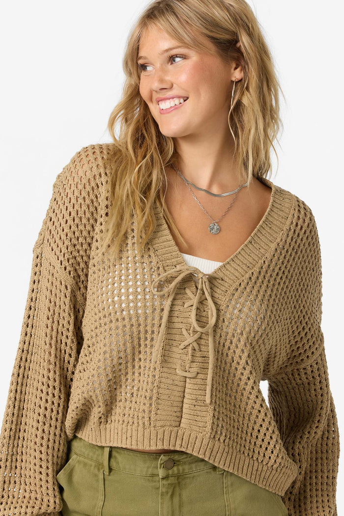 Aydin Long Sleeve Sweater - Warm Sand | O'Neill