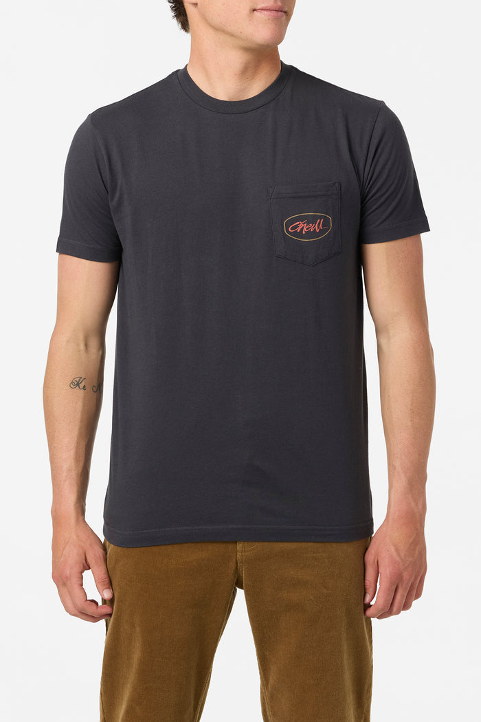 Badge Standard Fit Tee - Phantom | O'Neill