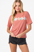 Band Of Flowers Easy Tee - Canyon Rose | O'Neill