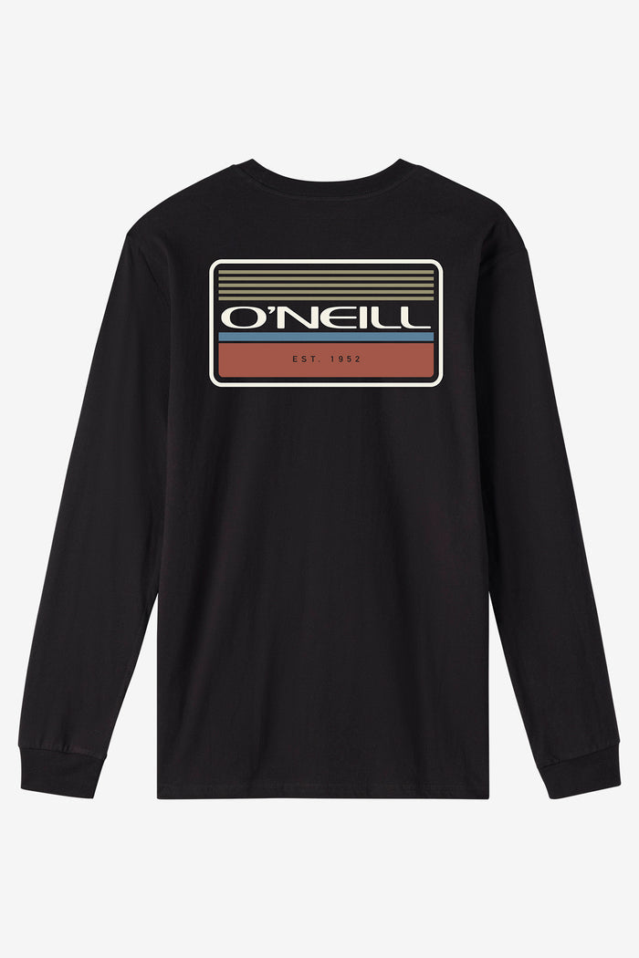 Banner Standard Fit Long Sleeve Tee - Black | O'Neill