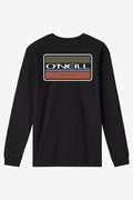 Banner Standard Fit Long Sleeve Tee - Black | O'Neill