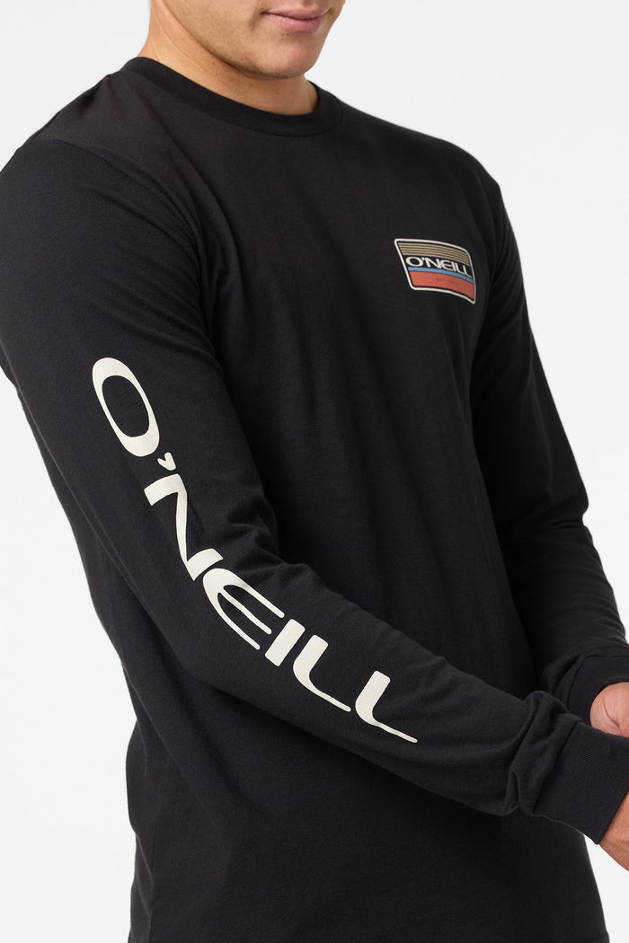 Banner Standard Fit Long Sleeve Tee - Black | O'Neill