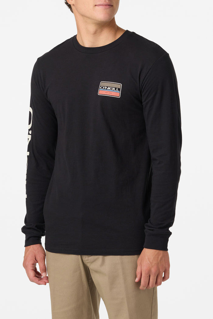 Banner Standard Fit Long Sleeve Tee - Black | O'Neill