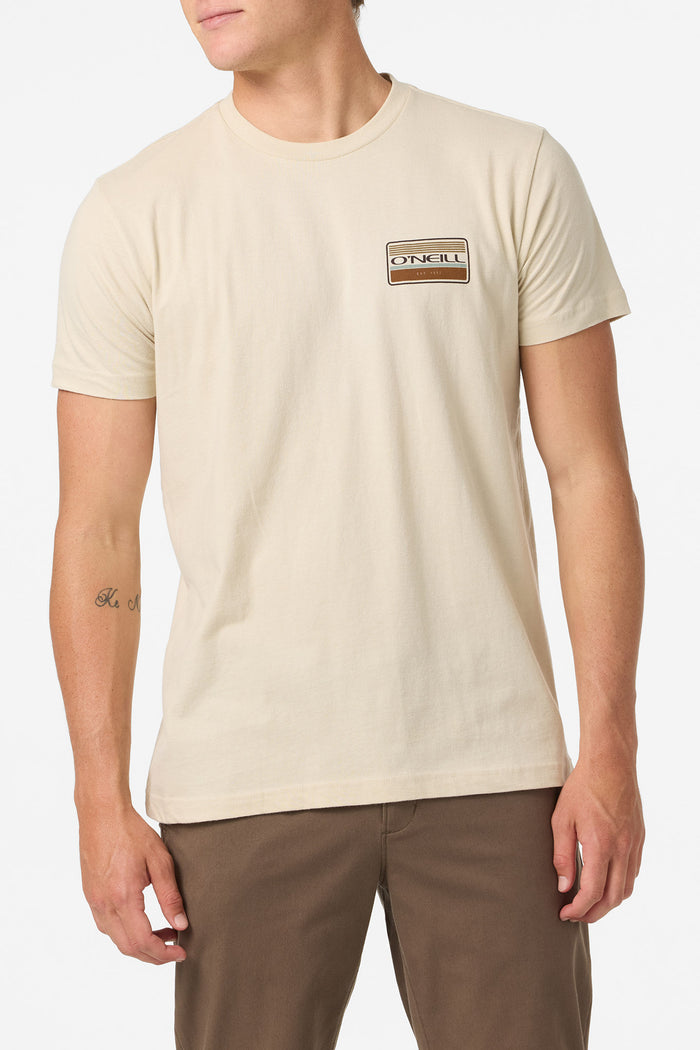 Banner Standard Fit Tee - Lt Khaki | O'Neill