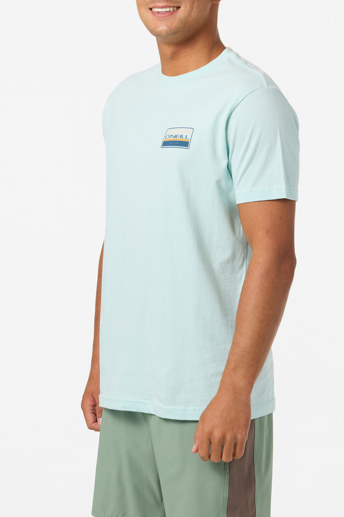 Banner Standard Fit Tee - Pastel Turquoise | O'Neill