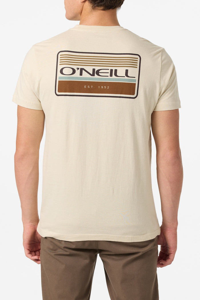 Banner Standard Fit Tee - Lt Khaki | O'Neill