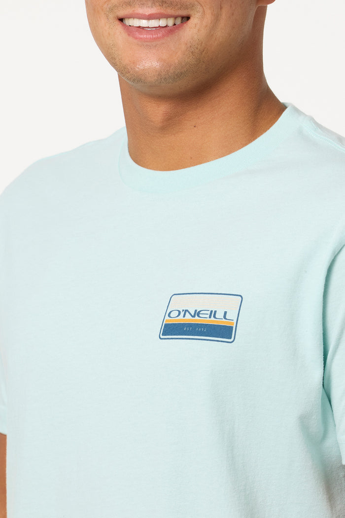 Banner Standard Fit Tee - Pastel Turquoise | O'Neill