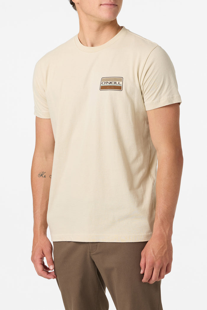 Banner Standard Fit Tee - Lt Khaki | O'Neill