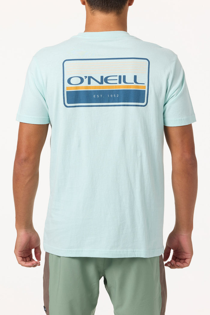 Banner Standard Fit Tee - Pastel Turquoise | O'Neill