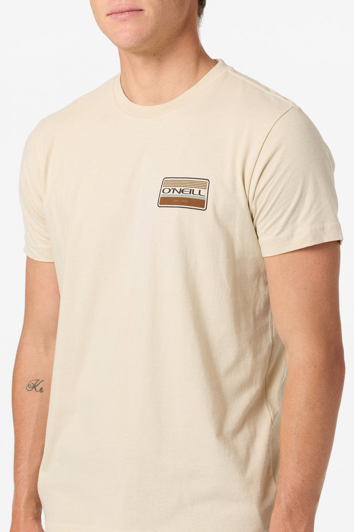 Banner Standard Fit Tee - Lt Khaki | O'Neill