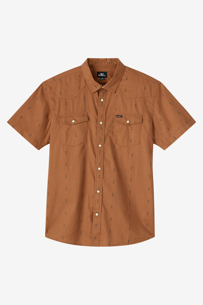 Bar Dog Snap Standard Fit Shirt - Dachshund | O'Neill