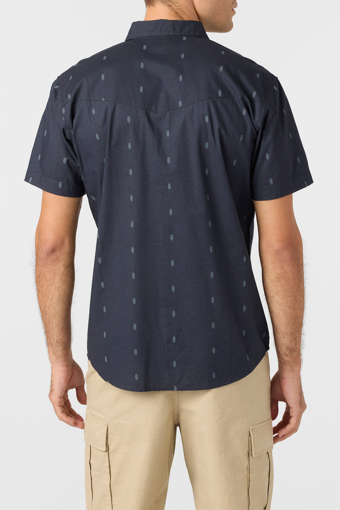 Bar Dog Snap Standard Fit Shirt - Phantom | O'Neill