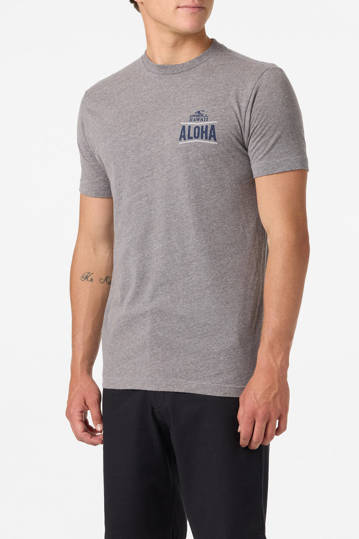 Barrier Standard Fit Tee - Heather Grey | O'Neill