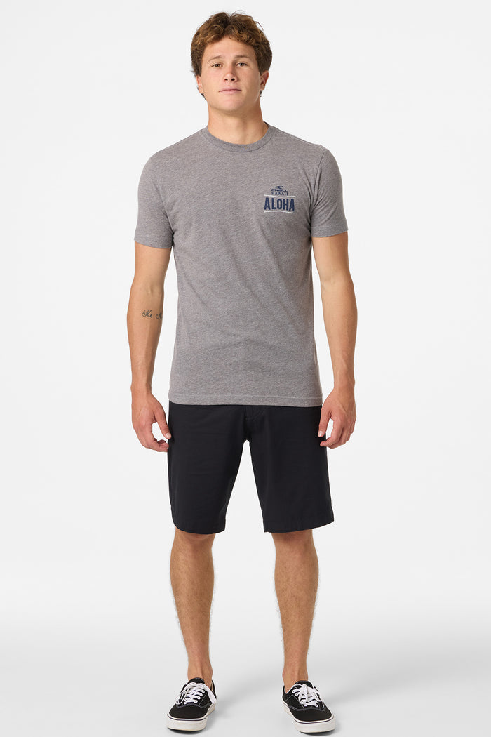 Barrier Standard Fit Tee - Heather Grey | O'Neill