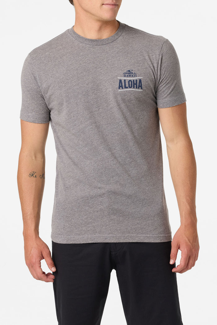 Barrier Standard Fit Tee - Heather Grey | O'Neill