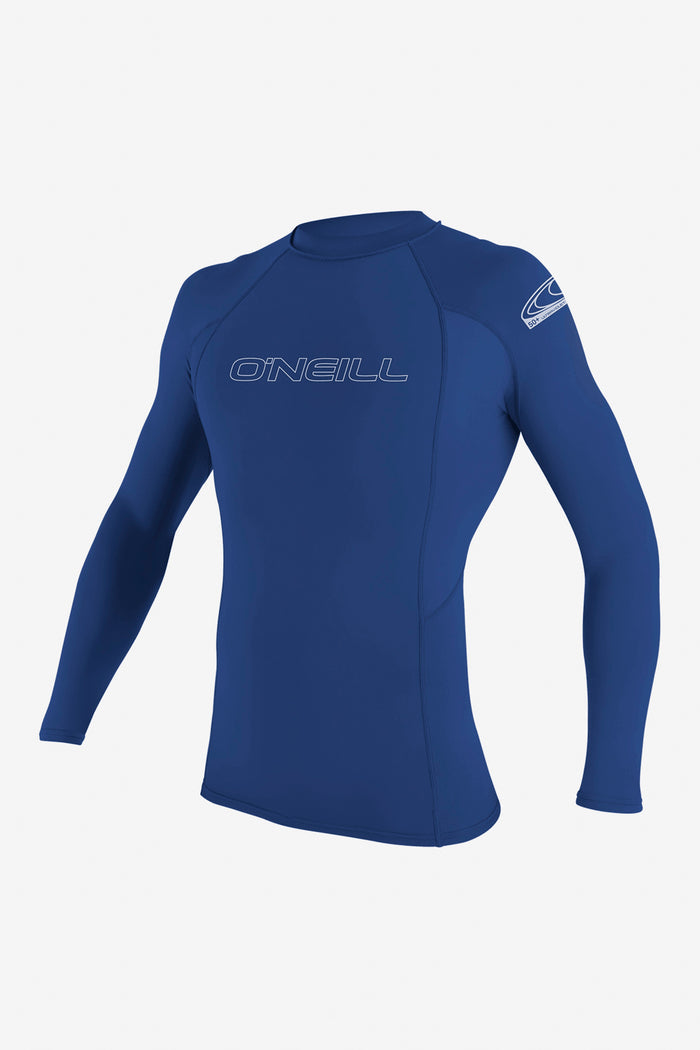 Basic Skins 50+ L/S Rash Guard - Pacific | O'Neill