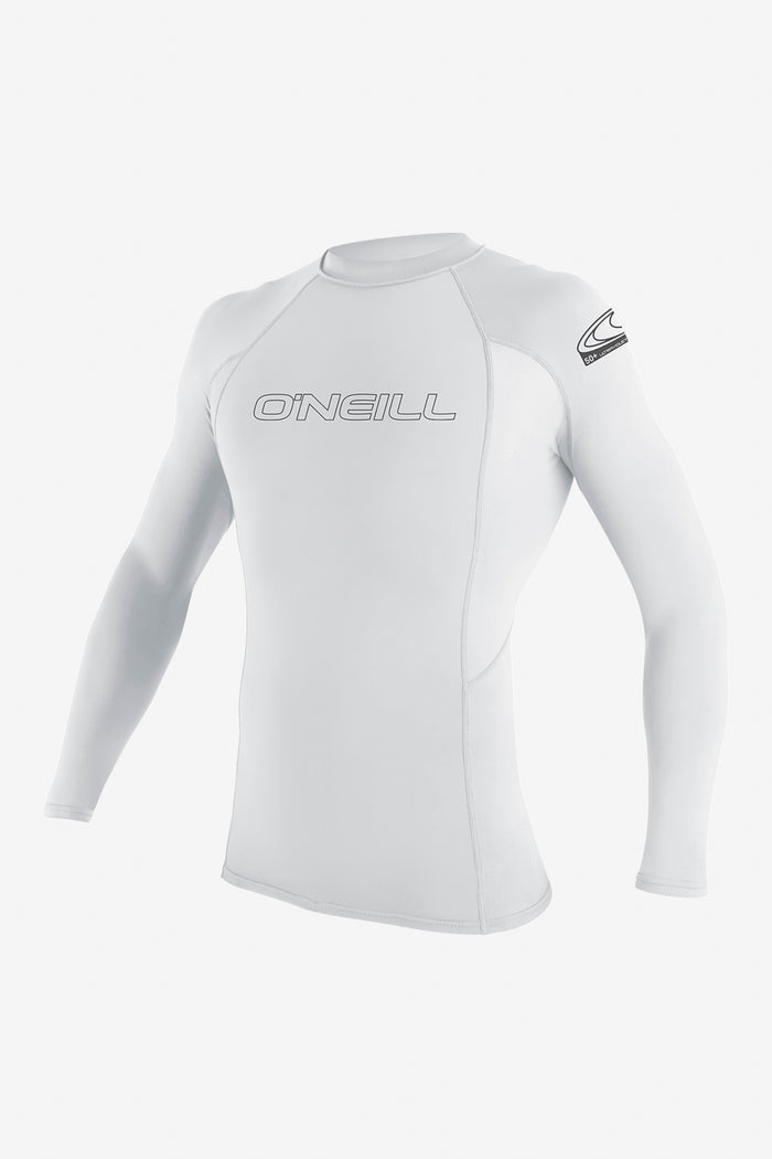 Basic Skins 50+ L/S Rash Guard - White | O'Neill