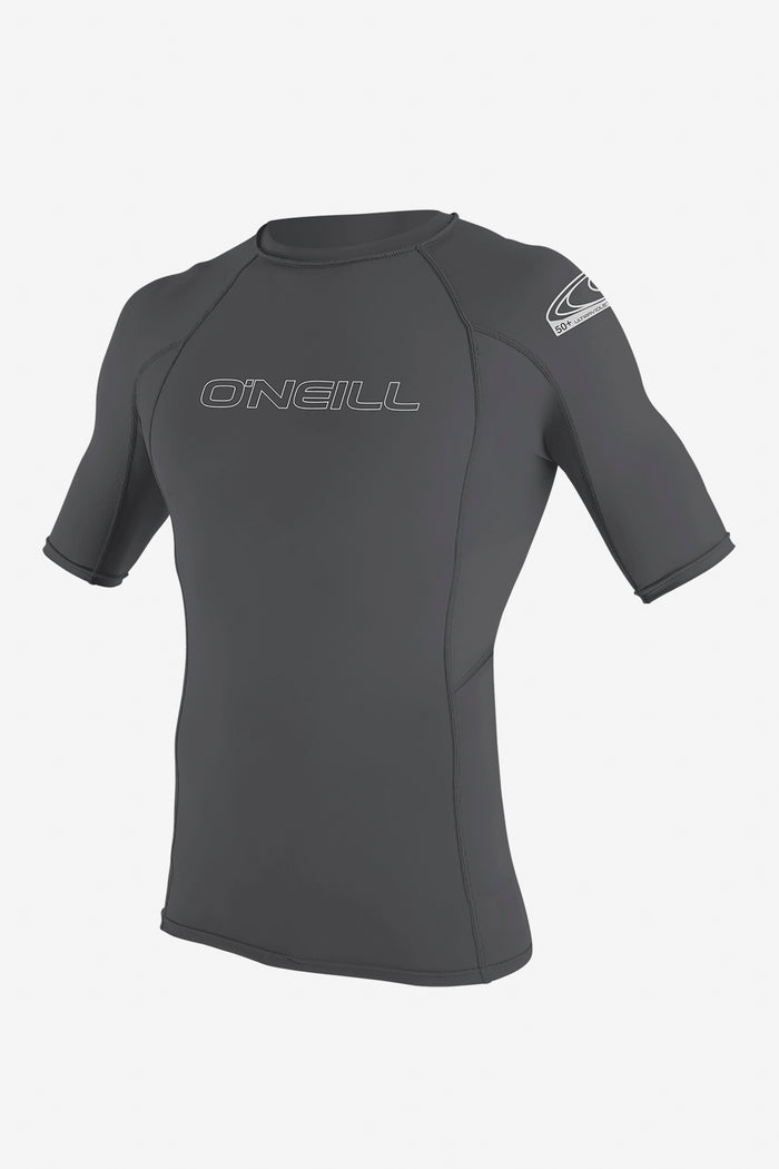 Basic Skins 50+ S/S Rash Guard - Smoke | O'Neill