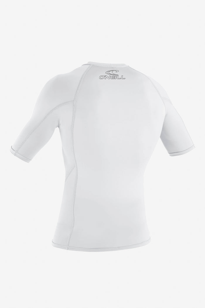 Basic Skins 50+ S/S Rash Guard - White | O'Neill