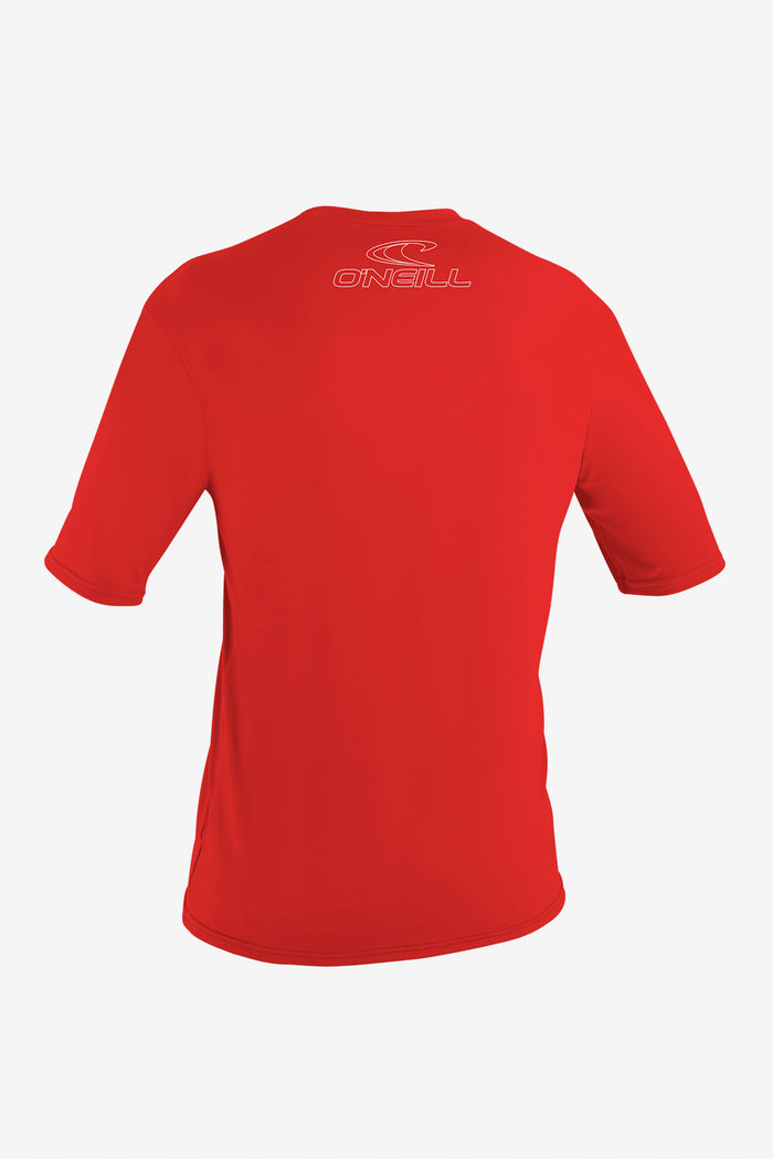 Basic Skins 50+ S/S Sun Shirt - Red | O'Neill
