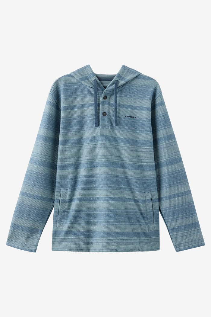 Bavaro Stripe Poncho Pullover Fleece - Citadel | O'Neill