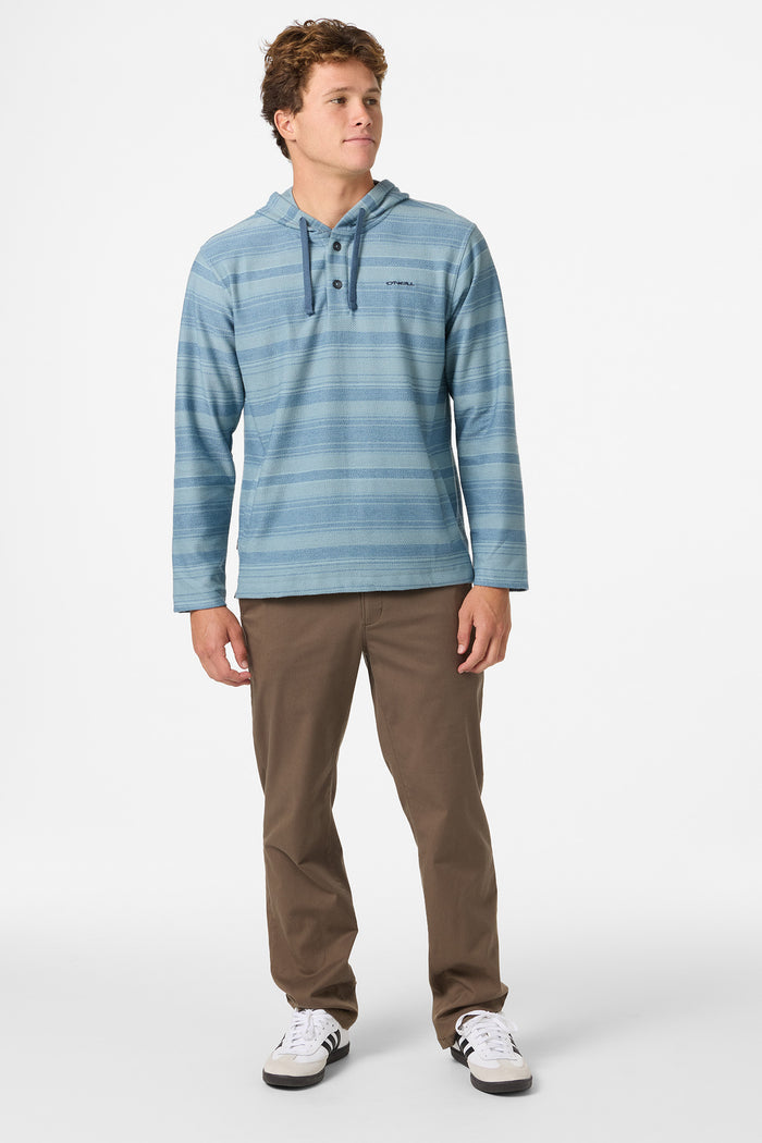 Bavaro Stripe Poncho Pullover Fleece - Citadel | O'Neill