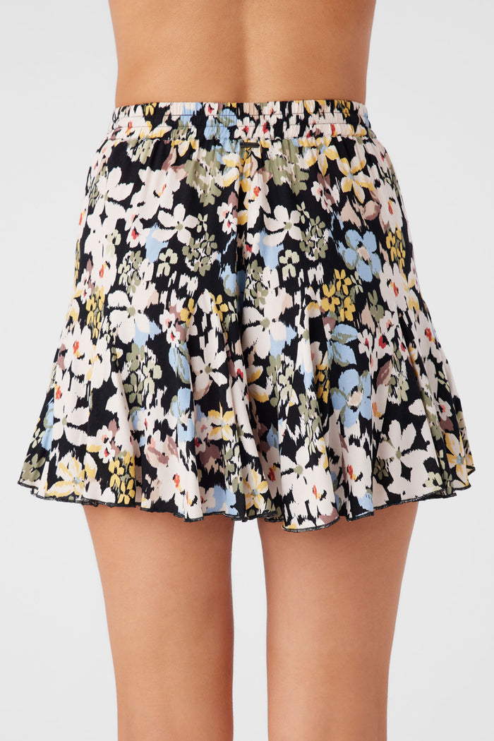 Bennie Camden Floral Flowy Shorts - Black | O'Neill