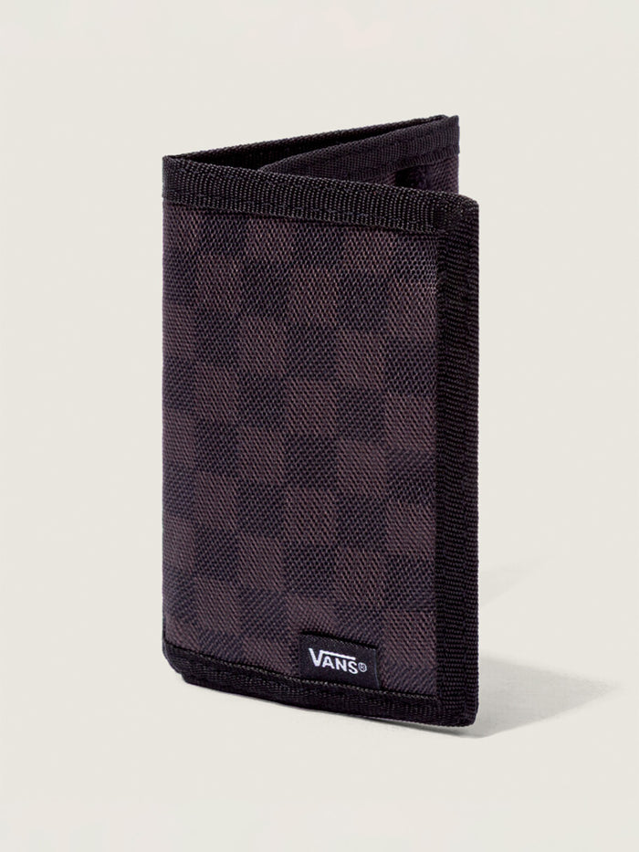 Billetera Slipped Checker Negra Vans
