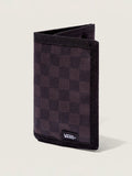 Billetera Slipped Checker Negra Vans