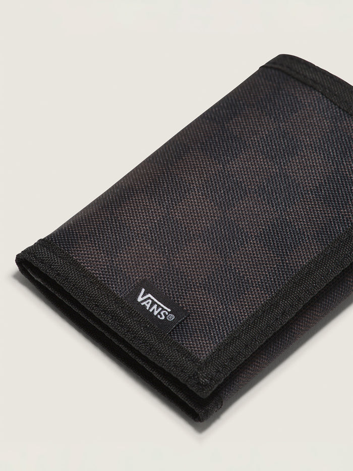 Billetera Slipped Checker Negra Vans